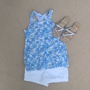 Shirt, Shorts and Sandals Bundle